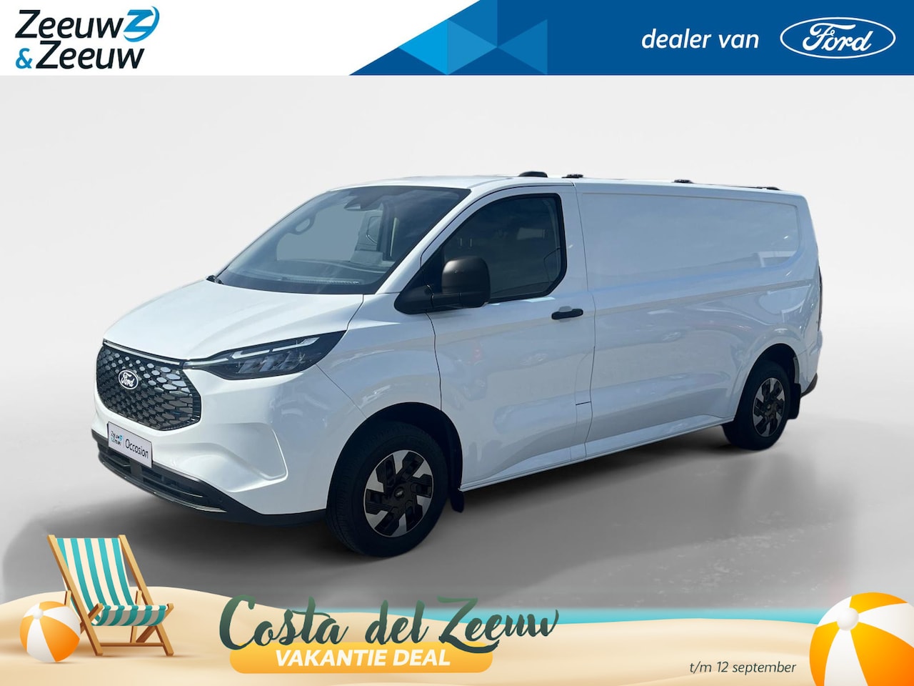 Ford Transit Custom - E-Transit 320 L2H1 Trend 65 kWh | Uit voorraad! | 0,99% rente Financial Lease | Driver Ass - AutoWereld.nl