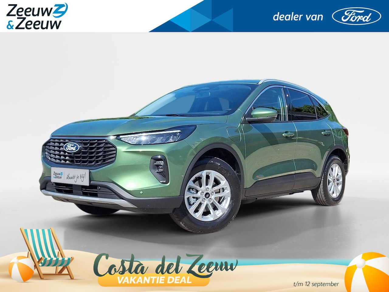 Ford Kuga - 2.5 PHEV Titanium | Winterpack | Driver assistancepack | El. Trekhaak | Climate control | - AutoWereld.nl