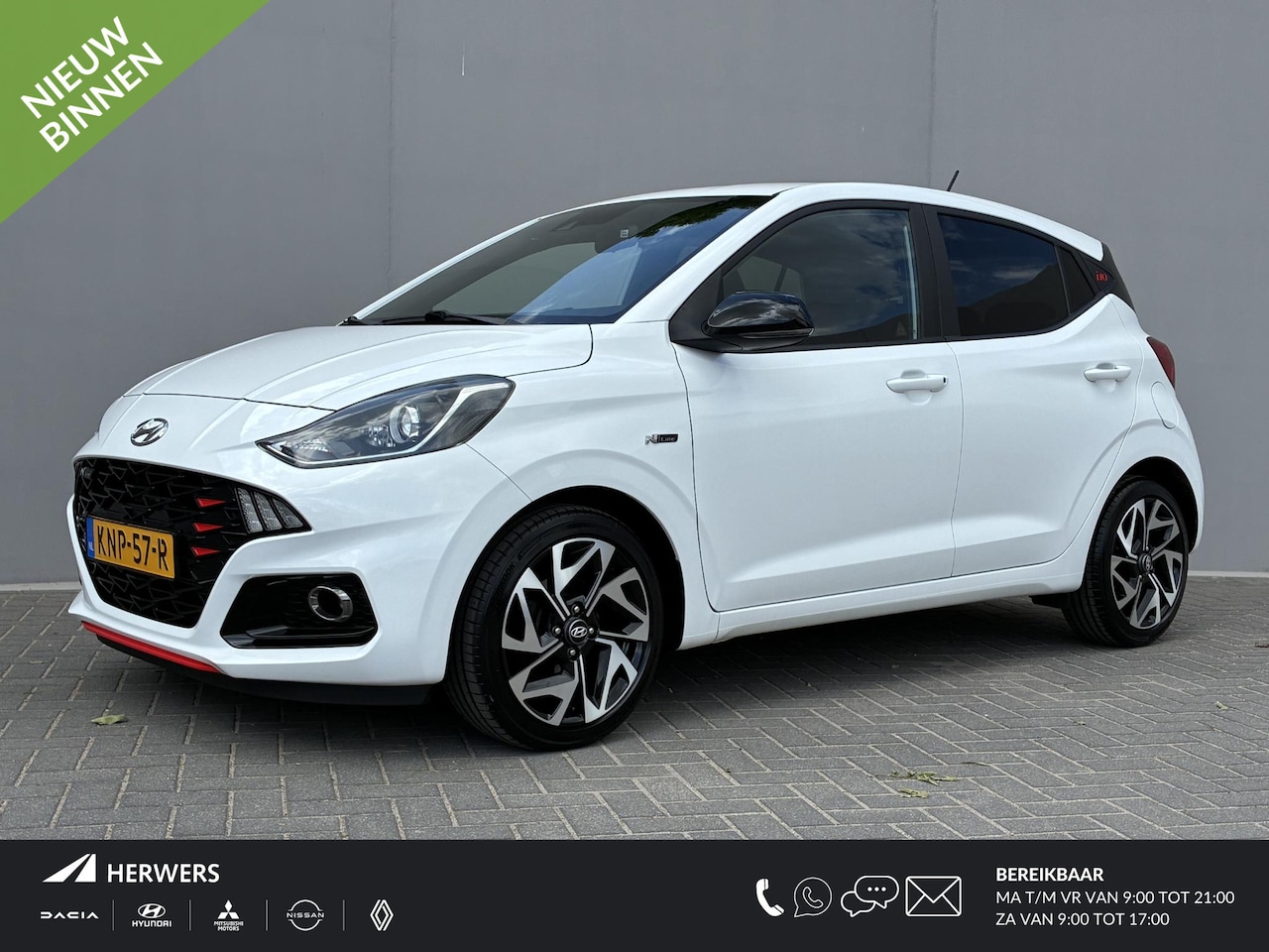 Hyundai i10 - 1.0 T-GDI N Line 5-zits / Achteruitrijcamera / Navigatie d.m.v. Apple Carplay/Android Auto - AutoWereld.nl