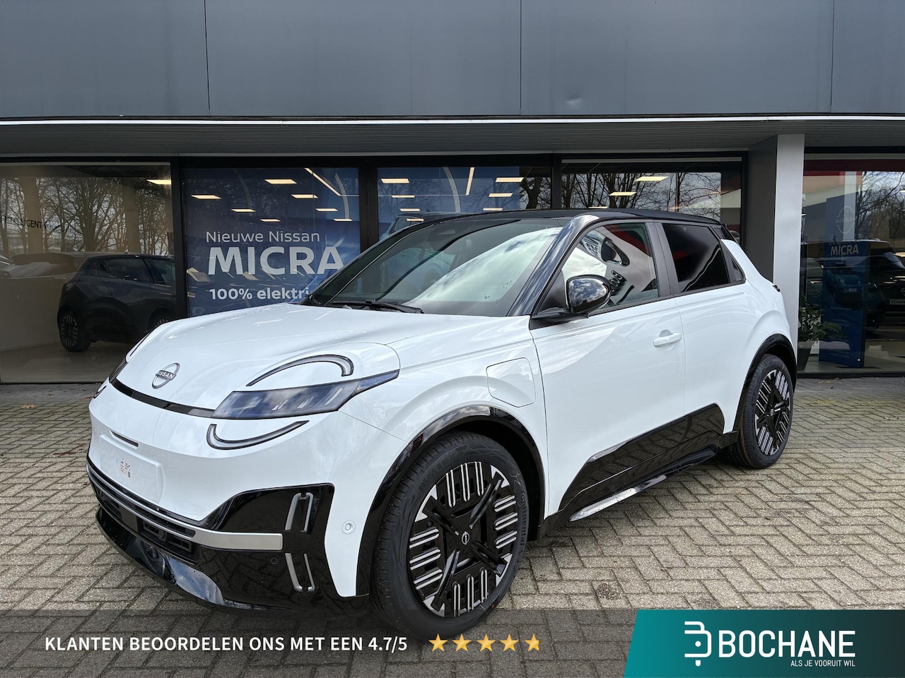 Nissan Micra - ADVANCE 52 kWh Nieuw uit voorraad leverbaar | Navigatiesysteem | Apple CarPlay & Android A - AutoWereld.nl