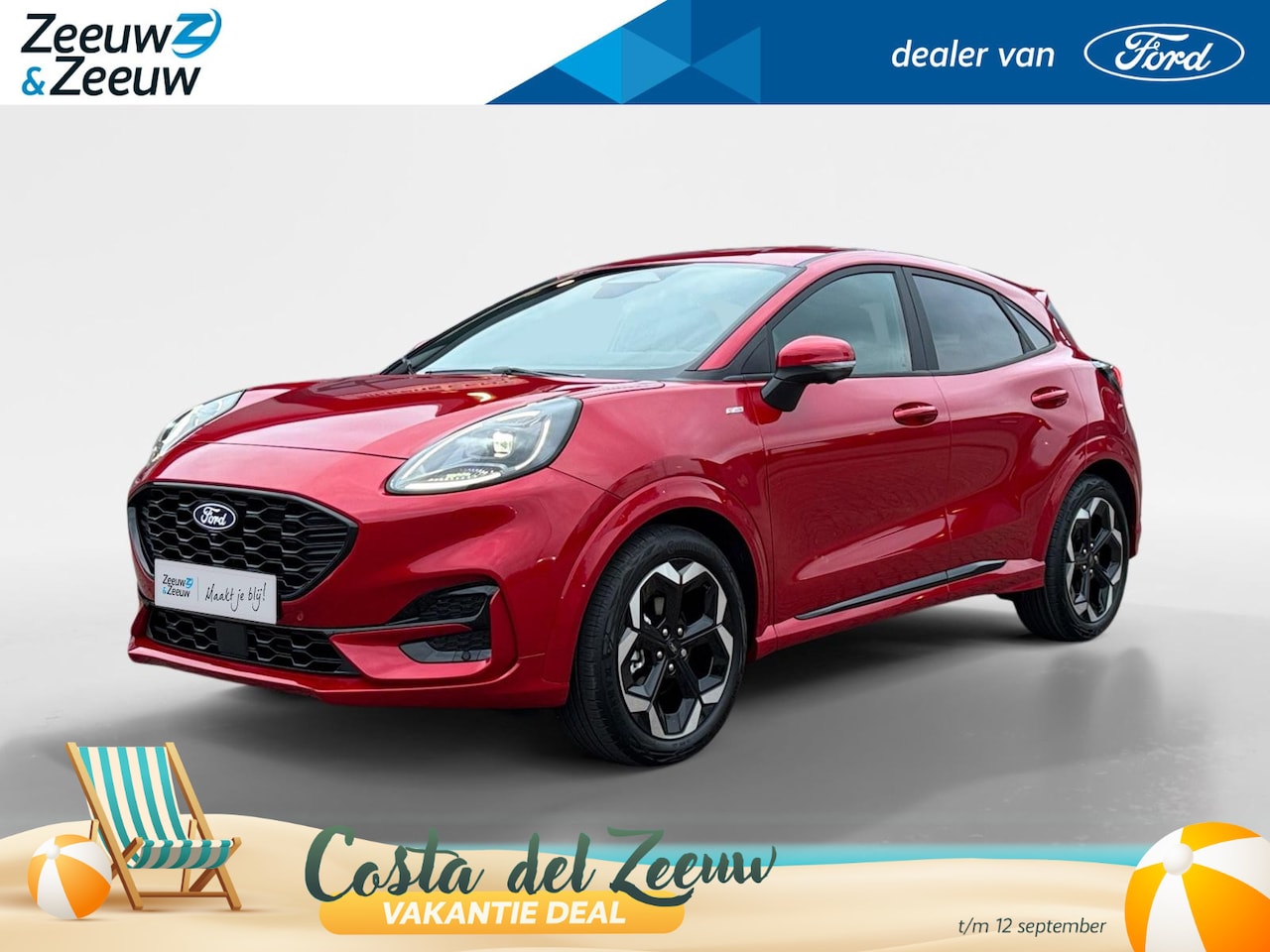 Ford Puma - 1.0 EcoBoost Hybrid ST-Line X | Driver Assistancepack | Winterpack | 18" Lichtmetaal | Led - AutoWereld.nl