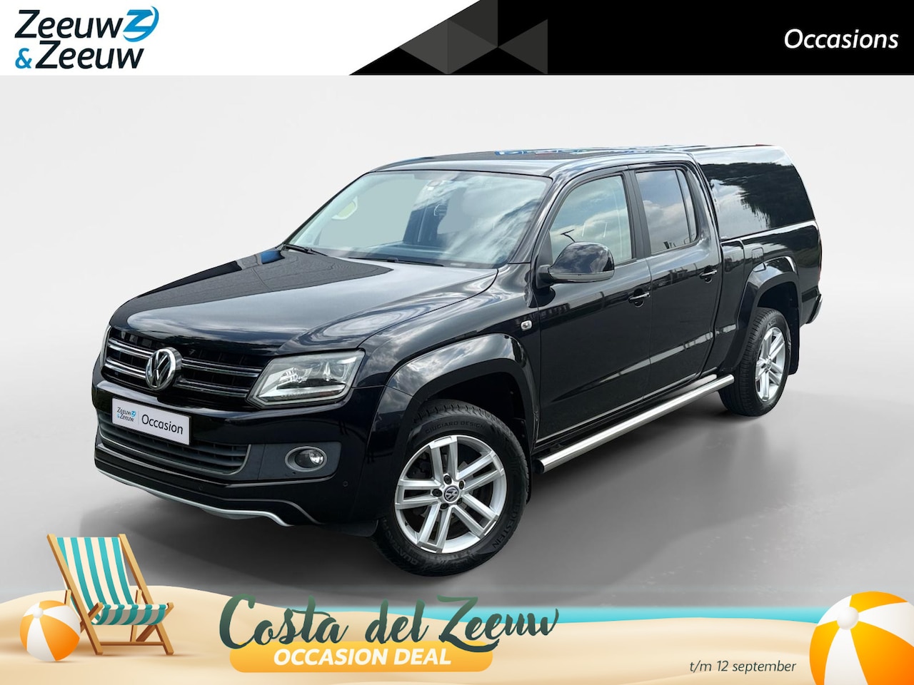 Volkswagen Amarok - 2.0 TDI 4Motion DC Highline | 5 zits | Automaat | Trekhaak | Achteruitrijcamera | Laadklep - AutoWereld.nl