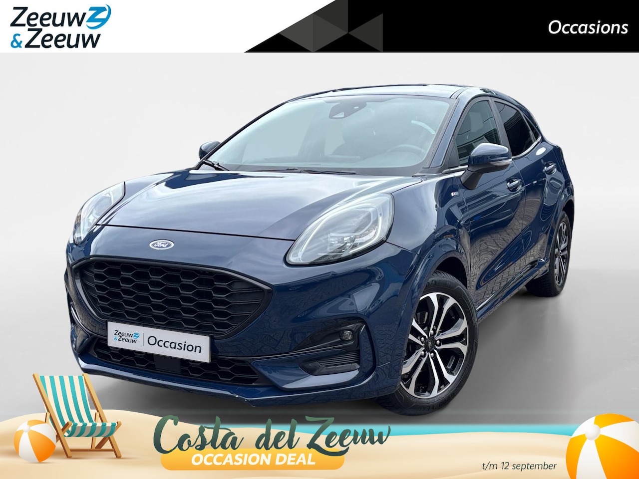 Ford Puma - 1.0 EcoBoost Hybrid ST-Line | Afneembare Trekhaak | Winterpack | Climate Control | Cruise - AutoWereld.nl