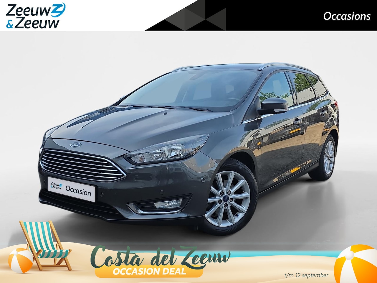 Ford Focus Wagon - 1.0 Titanium | Goed onderhouden! | Apple Carplay/Android Auto | Cruise Control | Achteruit - AutoWereld.nl