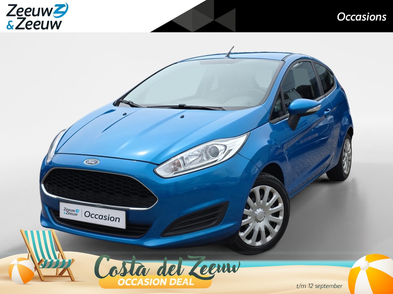 Ford Fiesta - 1.0 Style | 1e Eigenaar | Dealer onderhouden | Airco | Elektr. Ramen | 12 maanden garantie - AutoWereld.nl