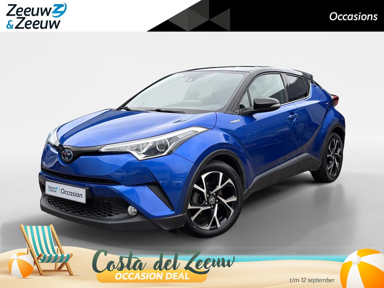 Toyota C-HR - 1.8 Hybrid Executive Ultimate | 1e Eigenaar | Trekhaak | Achteruitrijcamera | Stoelverwarm - AutoWereld.nl