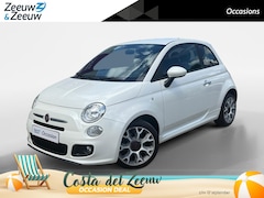 Fiat 500 - 0.9 TwinAir Turbo 500S | 1e Eigenaar | Zeer nette auto | Lederen bekleding | Airco | Bluet