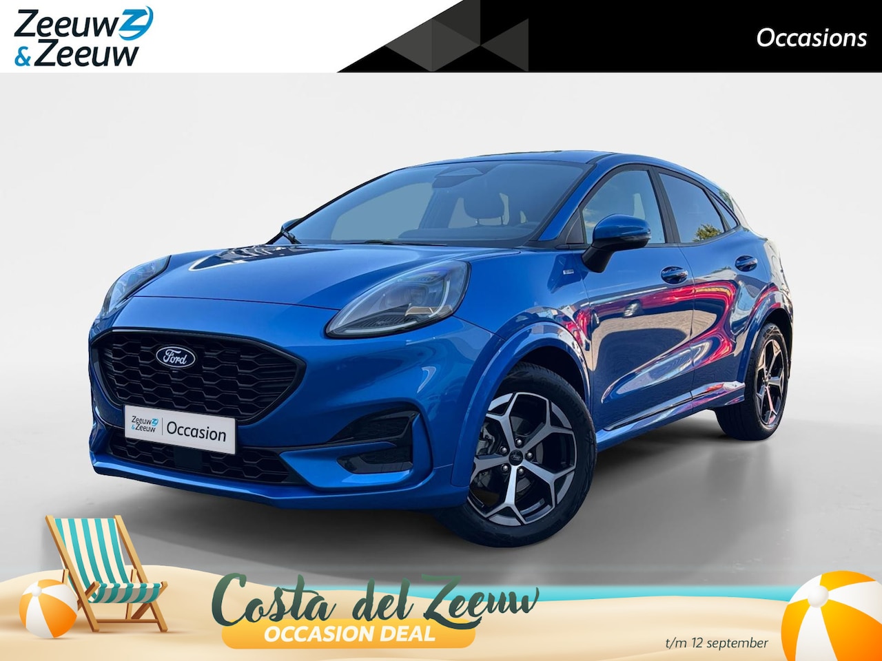 Ford Puma - 1.0 EcoBoost Hybrid ST-Line Automaat | NL auto! | Winterpack | Cruise Control | Navigatie - AutoWereld.nl
