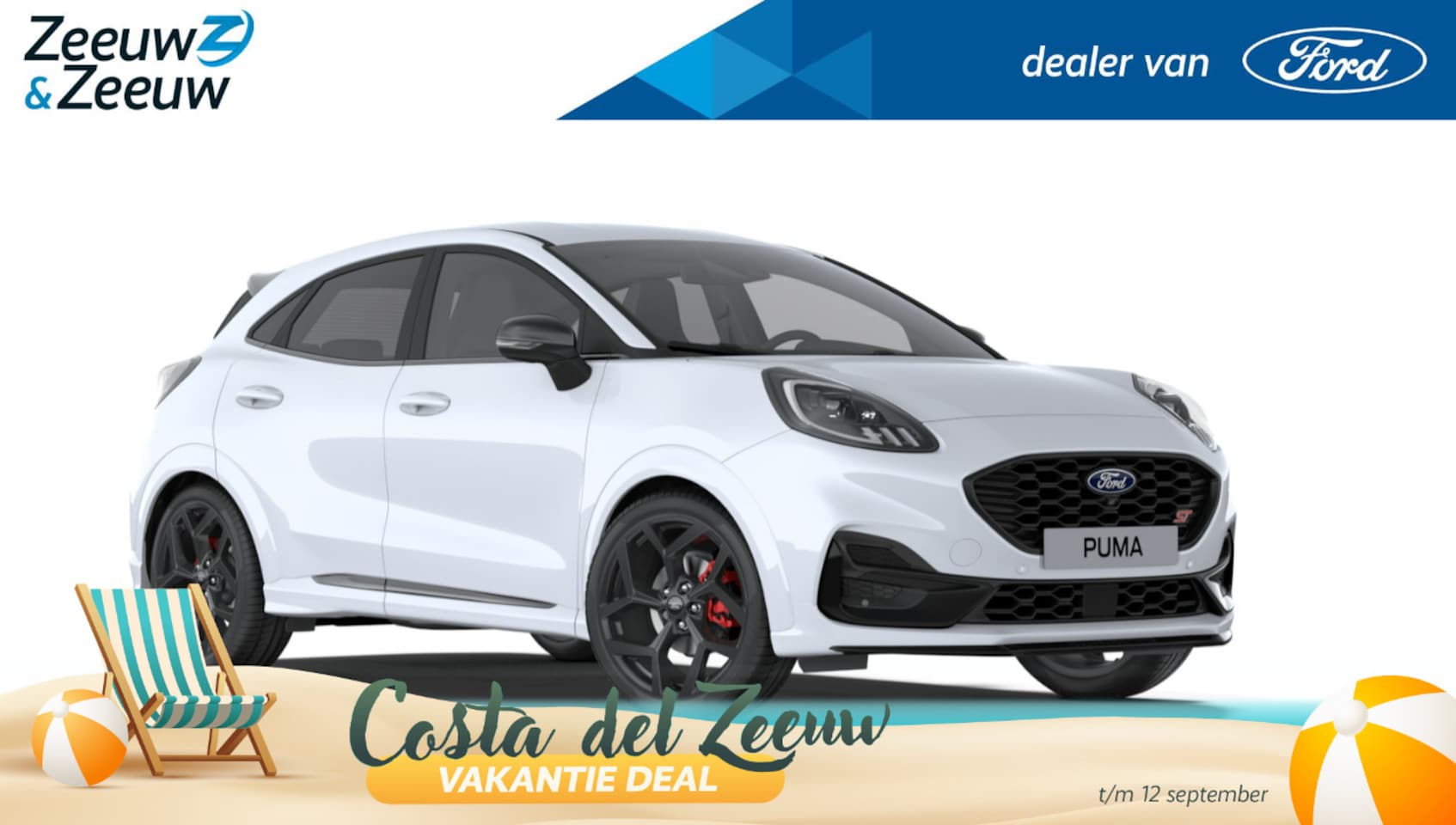 Ford Puma - 1.0 EcoBoost Hybrid ST | €5.000,- korting |  0,99% rente Ford Options! | Nieuw te bestelle - AutoWereld.nl