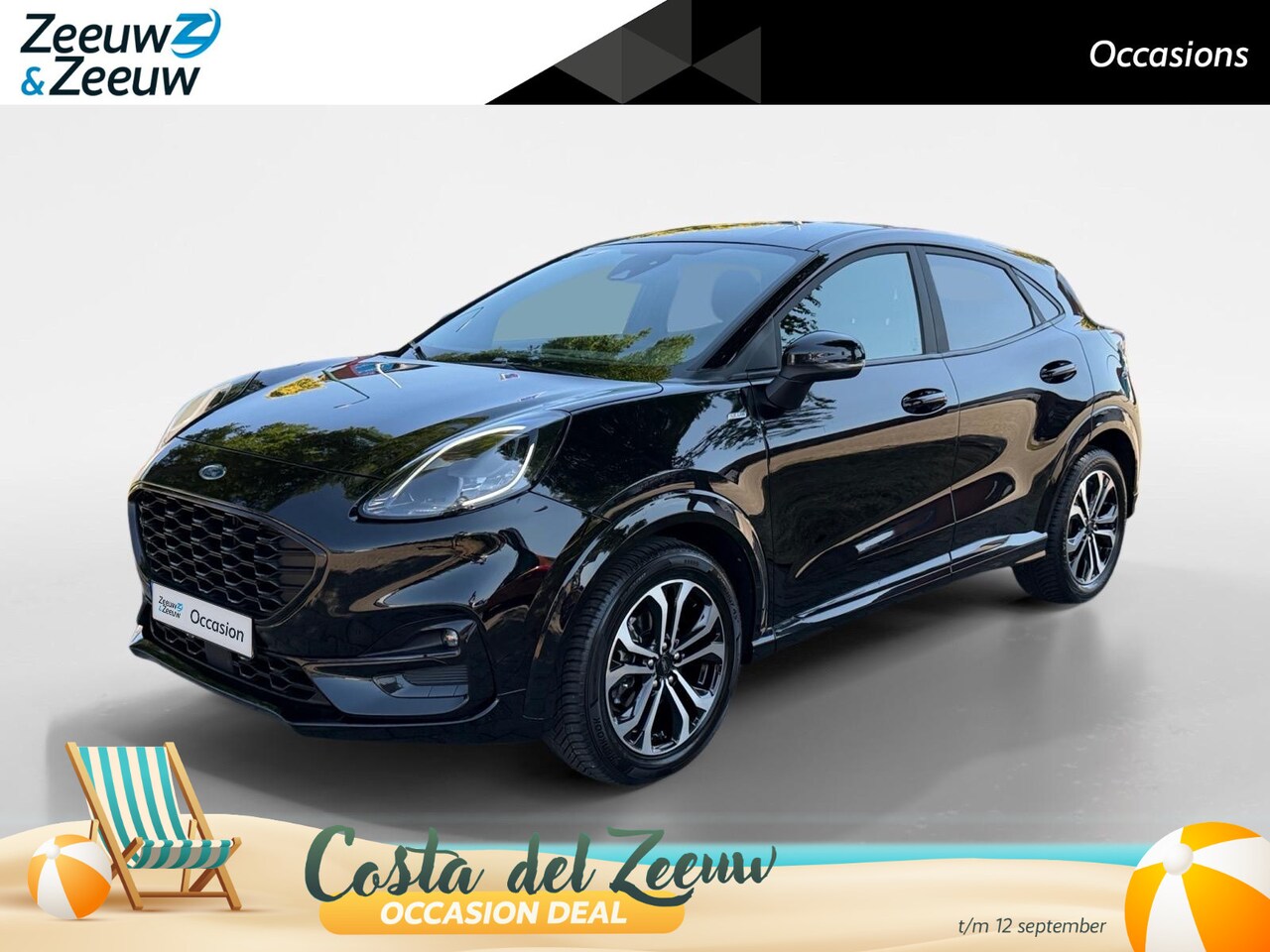 Ford Puma - 1.0 EcoBoost Hybrid ST-Line | Stoel/Stuur/Voorruitverwarming | Navigatie | Apple/Android C - AutoWereld.nl