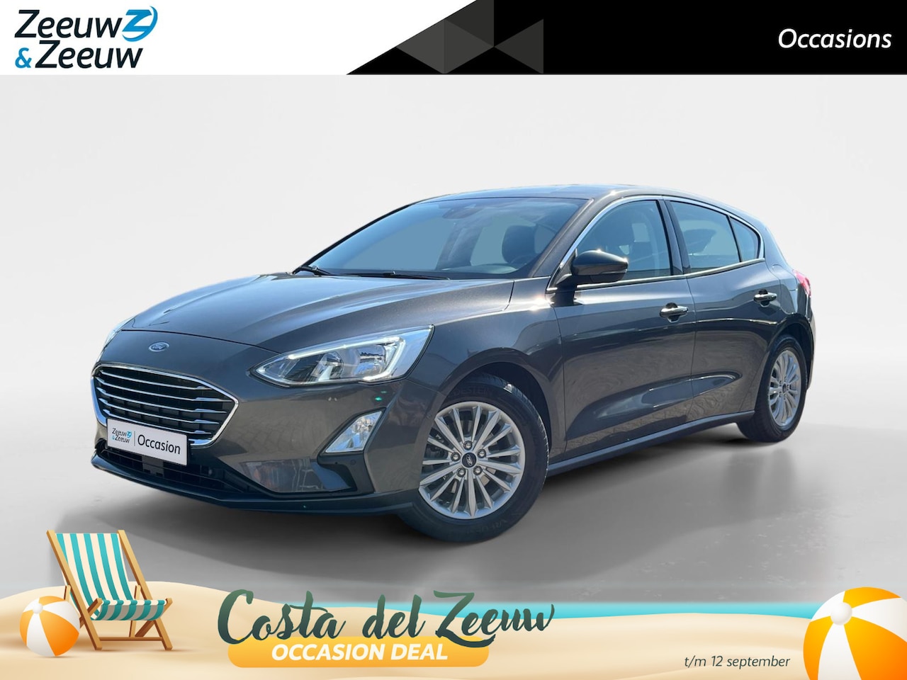 Ford Focus - 1.0 EcoBoost Titanium |Winterpack| Apple Carplay/Android Auto| camera| 12 maanden Bovag ga - AutoWereld.nl