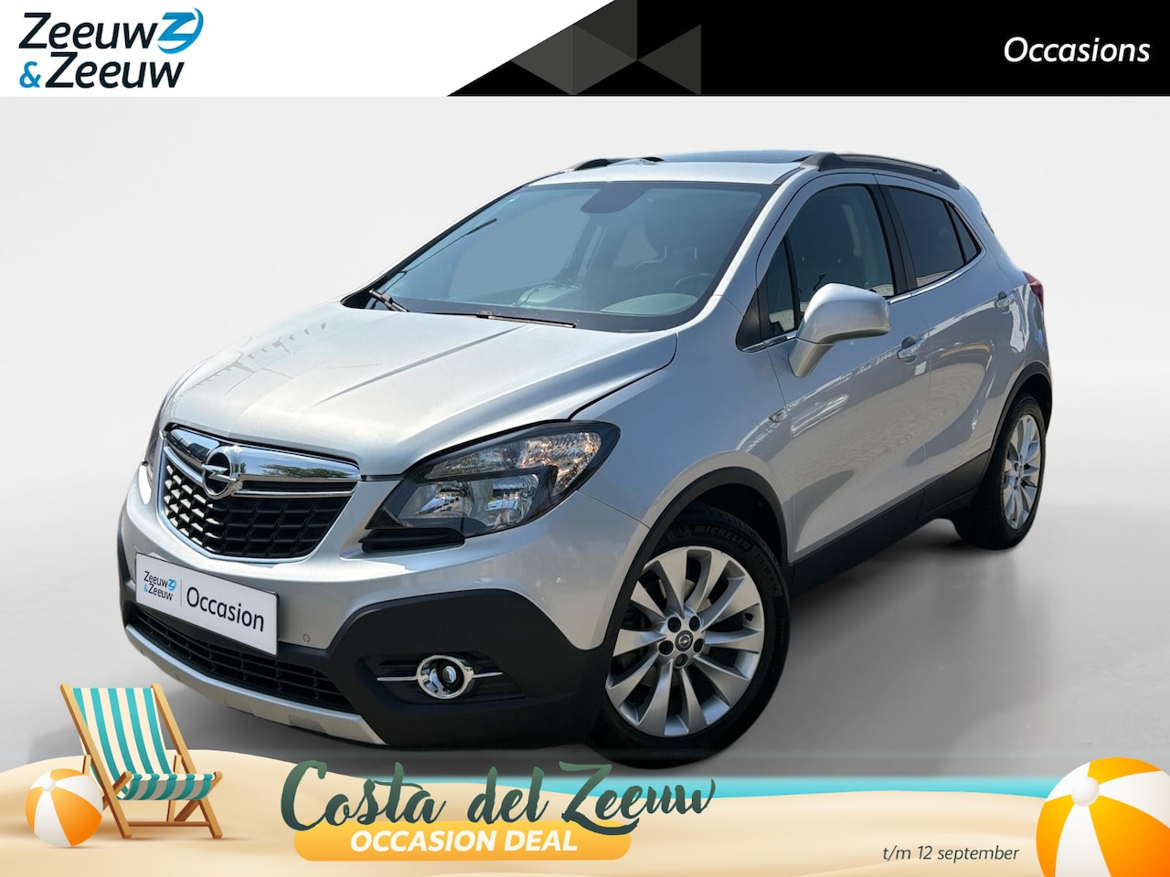 Opel Mokka - 1.4 T Cosmo |Winterpakket 2| Achteruitrijcamera|Elektrisch schuif-/kanteldak|Comfortstoel - AutoWereld.nl