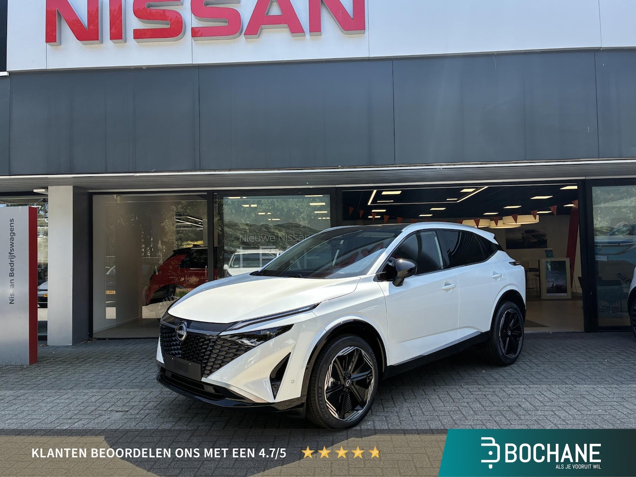 Nissan Qashqai - 1.5 e-Power Tekna Plus NIEUW UIT VOORRAAD LEVERBAAR | Stoelmassage | Lederen bekleding | B - AutoWereld.nl