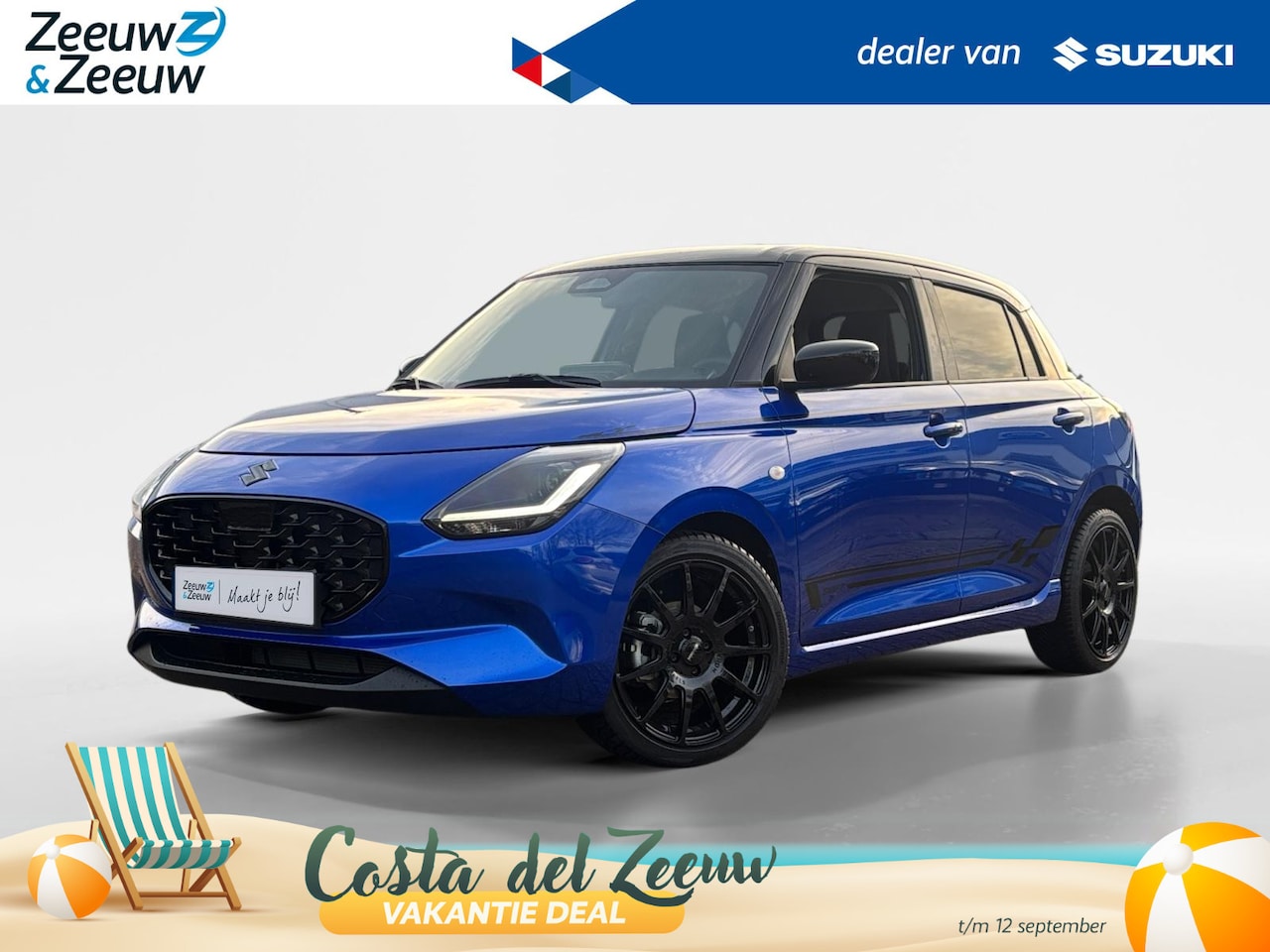 Suzuki Swift - 1.2 Style Sport Pack | NU €2.200.- KORTING | Uniek | Ook andere kleuren mogelijk! | meerpr - AutoWereld.nl