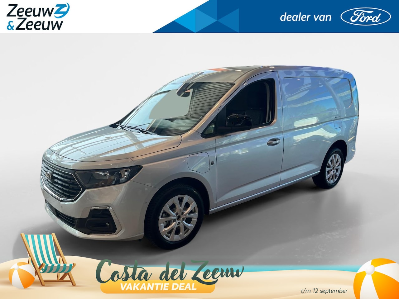 Ford Transit Connect - 1.5 EcoBoost PHEV L2 Limited 150 pk | Trekhaak | LM Velgen | Navigatie - AutoWereld.nl