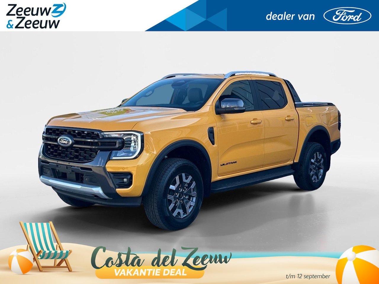 Ford Ranger - Wildtrak 2.3 PHEV 279pk 10-traps automaat | DEMO voertuig | Elektrische rollertop | Trekha - AutoWereld.nl