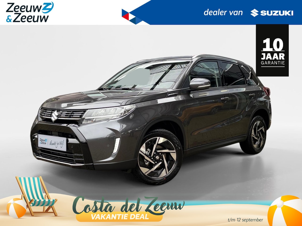 Suzuki Vitara - 1.4 Boosterjet Smart Hybrid Style | €2.500.- korting | Hoge instap | Navigatie | Half leer - AutoWereld.nl
