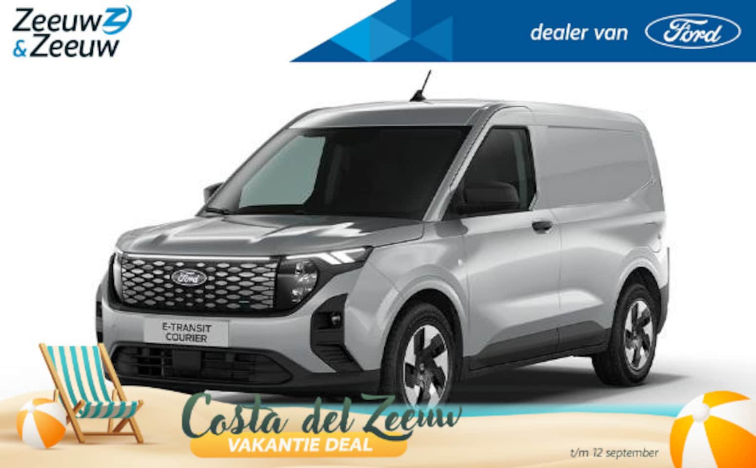 Ford Transit Courier - E-Transit Trend 46 kWh 136 pk | | Dit betreft een te bestellen voertuig - Prijs vanaf € 27 - AutoWereld.nl