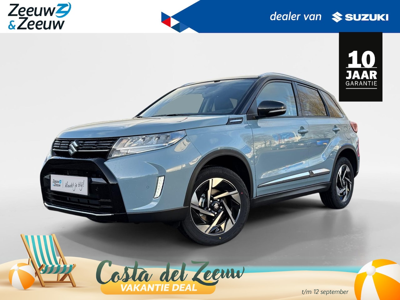 Suzuki Vitara - 1.4 Hybrid Style | €2.500.- korting | Hoge instap | Navigatie | Half leer | Camera - AutoWereld.nl