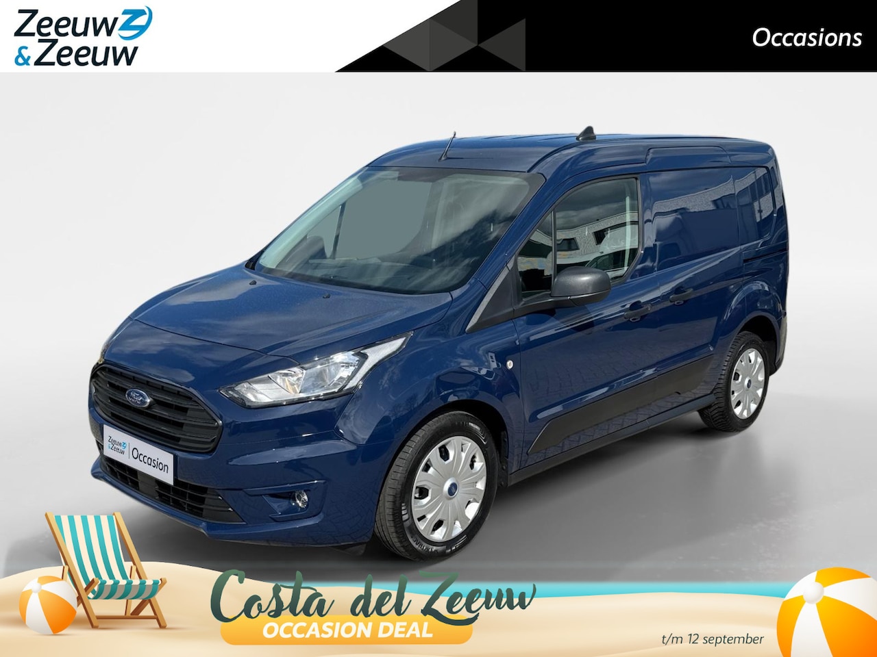 Ford Transit Connect - 1.5 EcoBlue L1 Trend 100 pk | BPM-VRIJ | Navigatiepakket | 2x schuifdeur | Achterklep met - AutoWereld.nl