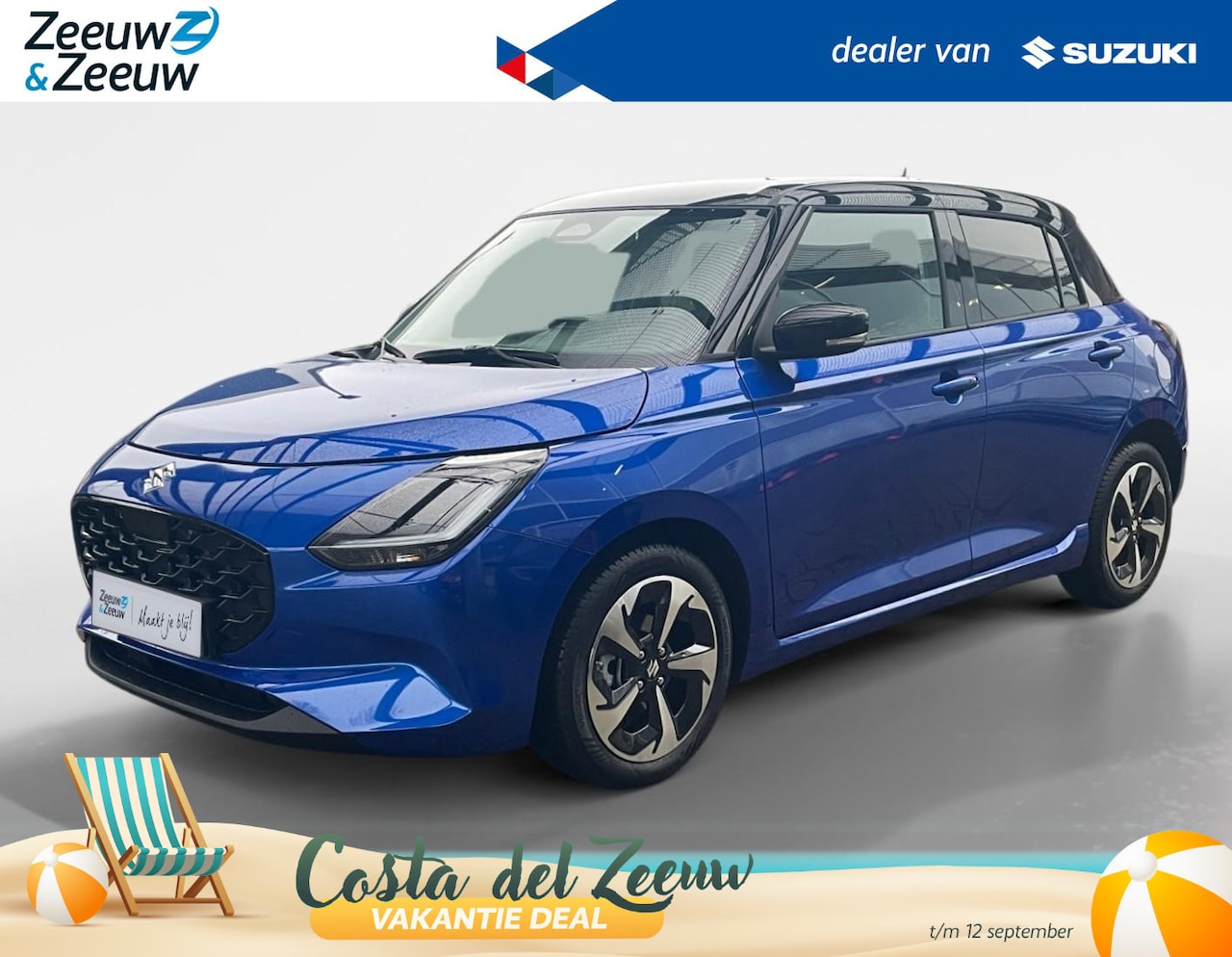 Suzuki Swift - 1.2 Style Smart Hybrid | NU €2.200.- KORTING | Stoelverwarming | Climate Control | meerpri - AutoWereld.nl