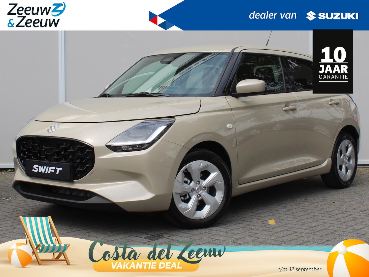 Suzuki Swift - 1.2 Select | NU €2.200.- KORTING | Direct leverbaar | Stoelverwarming | Navigatie | Hoge i - AutoWereld.nl