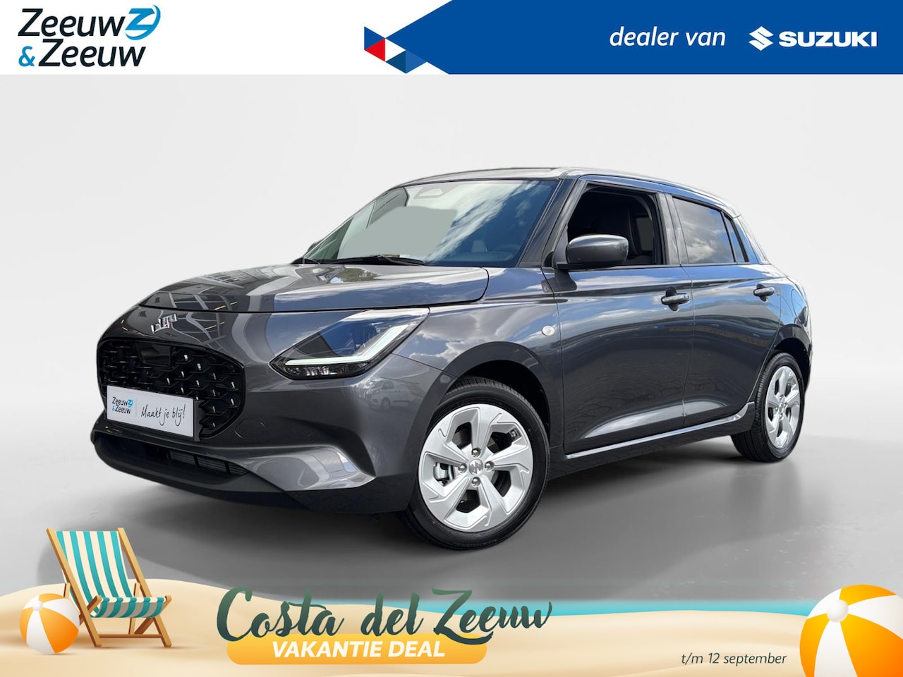 Suzuki Swift - 1.2 Select Smart Hybrid | NU €2.200.- KORTING | Stoelverwarming | Lichtmetalen velgen | Na - AutoWereld.nl