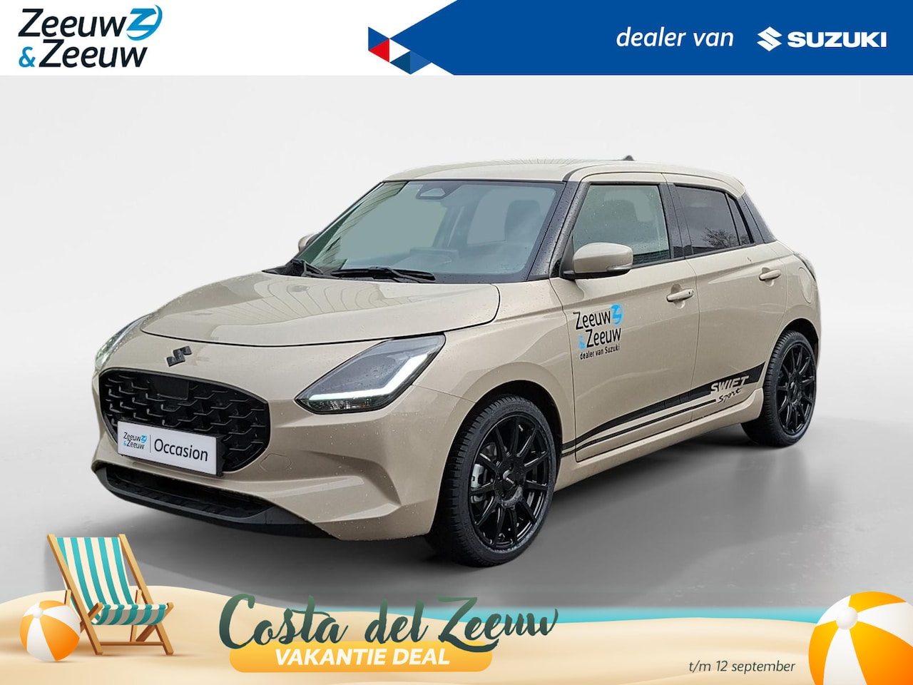 Suzuki Swift - 1.2 Style Sportpack Smart Hybrid | DEMO | Sportpack | 17inch lichtmetalen velgen | All wea - AutoWereld.nl
