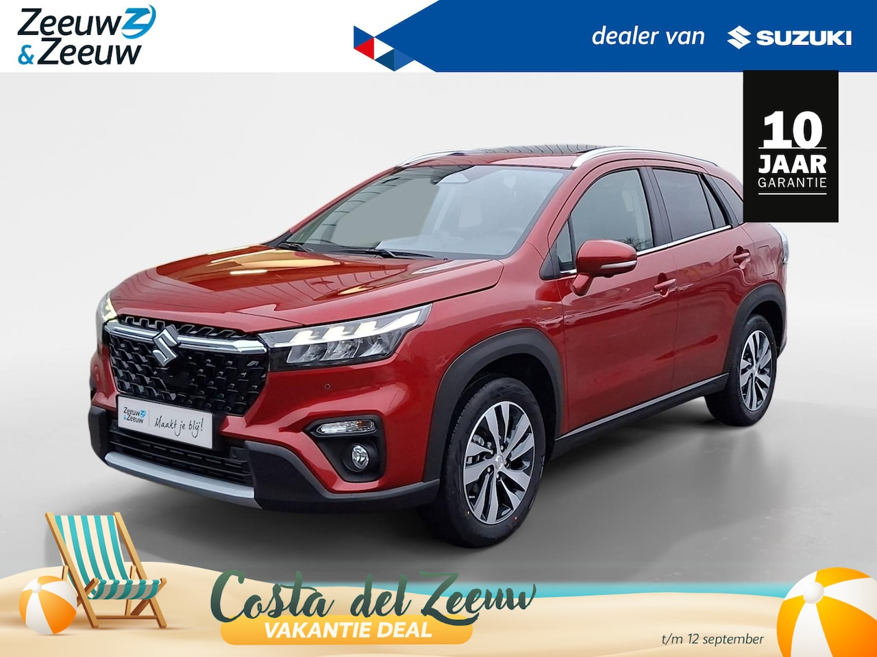 Suzuki S-Cross - 1.4 Boosterjet Style Smart Hybrid | DEMO | Hoge instap | Kantel / schuifdak | Navigatie | - AutoWereld.nl