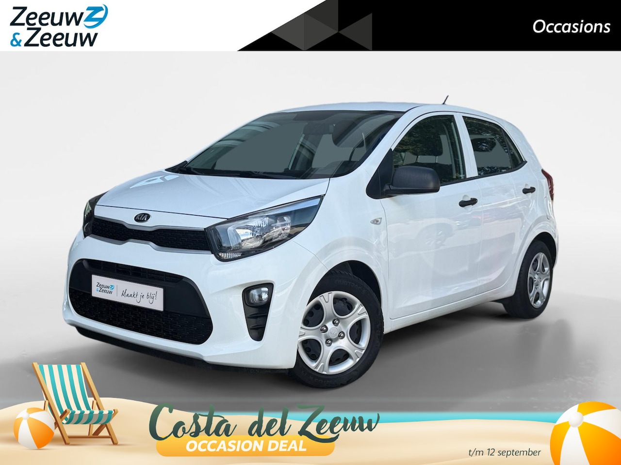 Kia Picanto - 1.0 MPi EconomyLine | Airco | Bluetooth | 12 maanden garantie! | - AutoWereld.nl