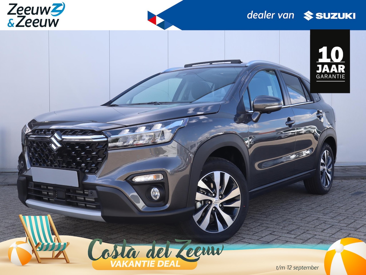 Suzuki S-Cross - 1.4 Boosterjet Style Smart Hybrid | €2.500.- korting | Direct leverbaar | Kantel / schuifd - AutoWereld.nl