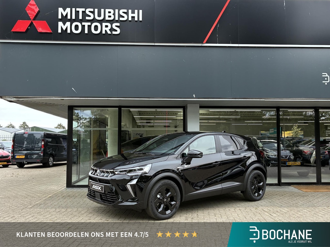 Mitsubishi ASX - 1.8 HEV AT Black Edition NIEUW UIT VOORRAAD LEVERBAAR | Climate Control | Achteruitrijcame - AutoWereld.nl
