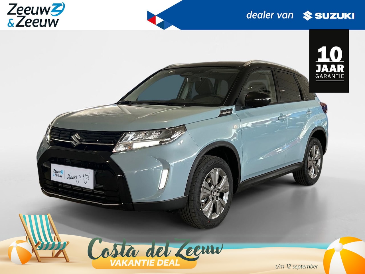 Suzuki Vitara - 1.4 Boosterjet Select Smart Hybrid | €2.000.- korting | Direct leverbaar | Navigatie | Ach - AutoWereld.nl