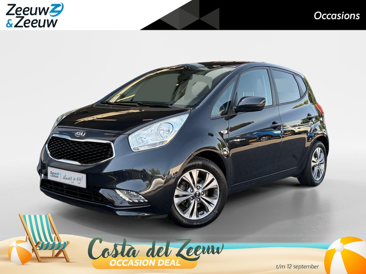 Kia Venga - 1.4 CVVT DynamicPLusLine | Cruise control | Navigatie | Airco | Camera | 12 maanden garant - AutoWereld.nl