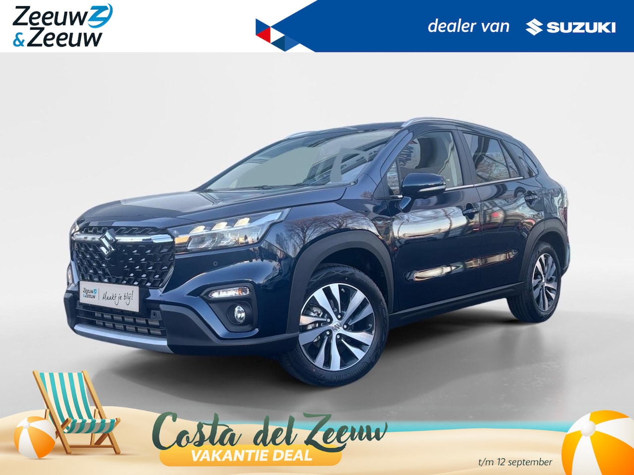 Suzuki S-Cross - 1.4 Boosterjet Style Hybrid | 360 Camera | €2.500 Extra korting op voorraadmodellen! | - AutoWereld.nl