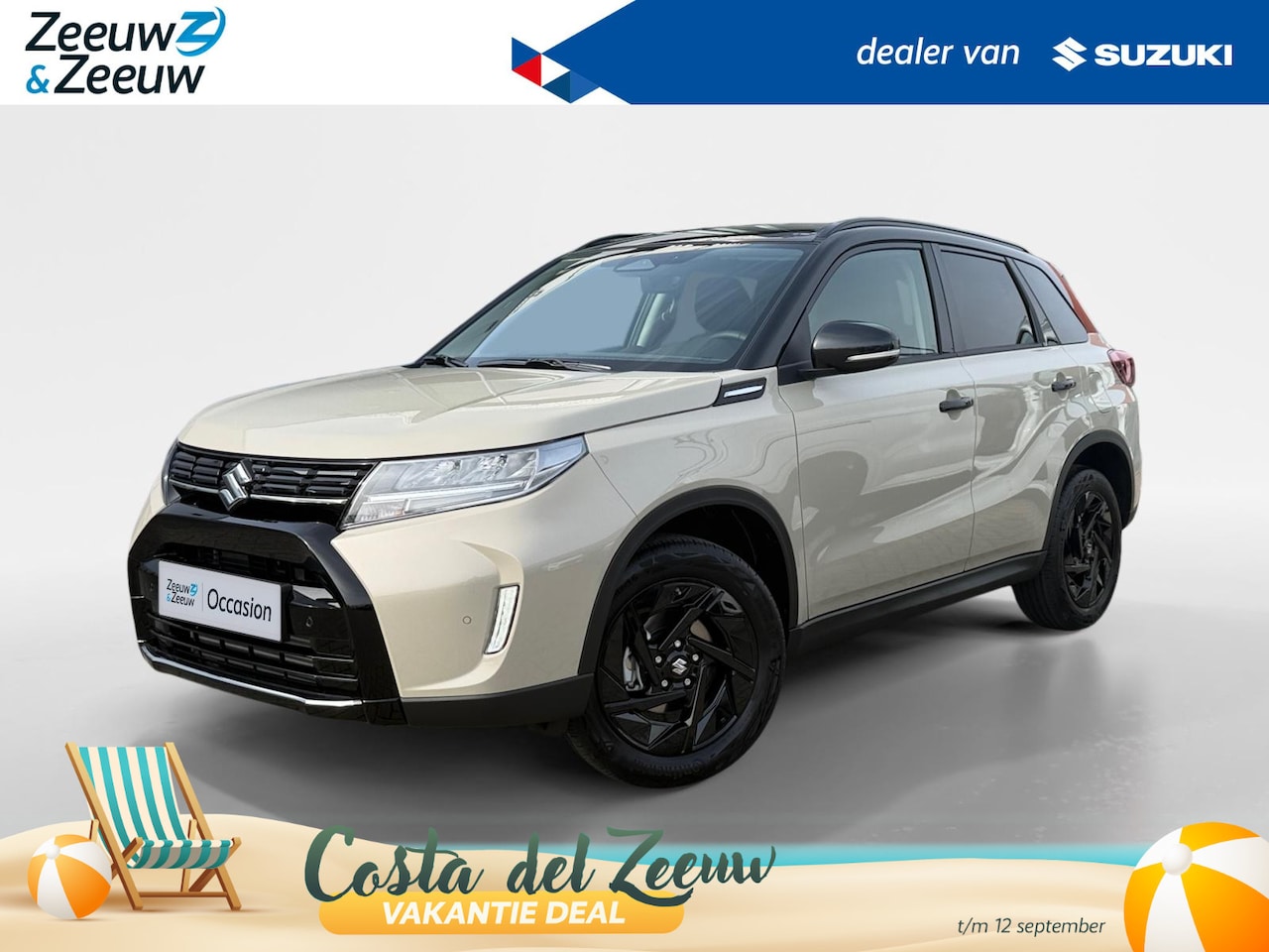 Suzuki Vitara - 1.4 Boosterjet Smart Hybrid Special Edition | 1.500 Euro Korting | Black Look | 17" zwarte - AutoWereld.nl