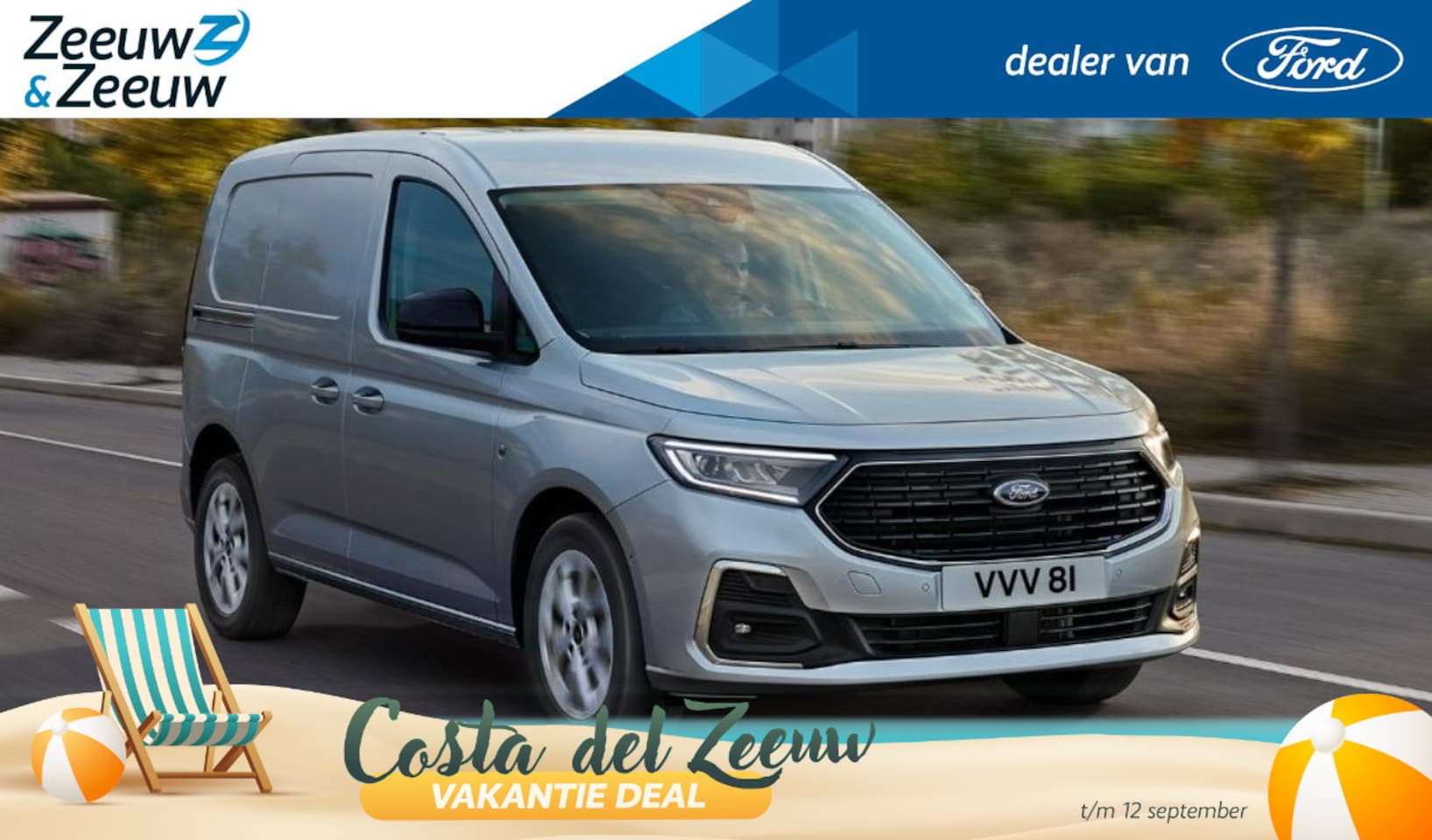 Ford Transit Connect - 1.5 EcoBoost PHEV L2 Limited | 17" LM Velgen | Achteruitrijcamera | BLIS | Navigatiesystee - AutoWereld.nl