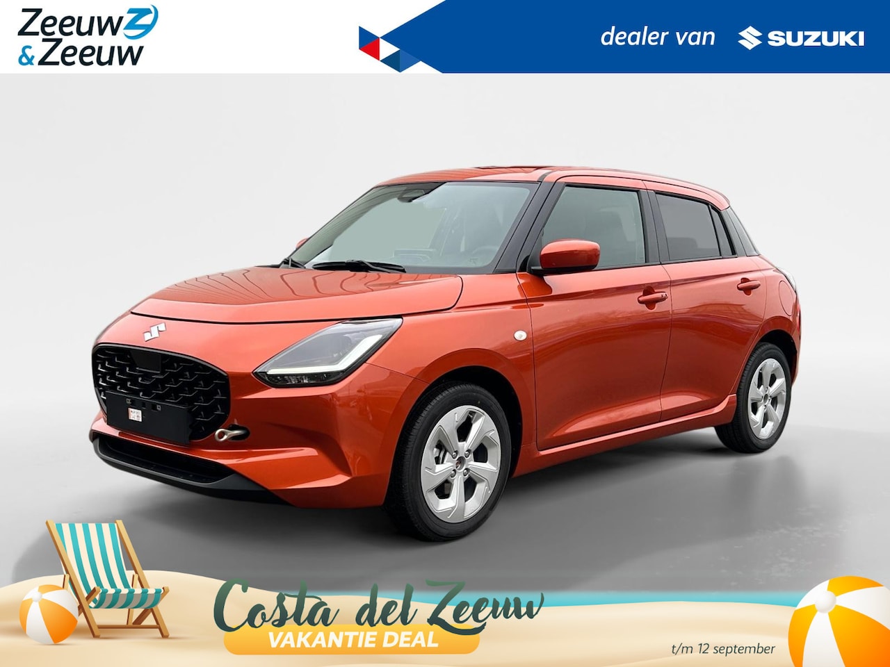 Suzuki Swift - 1.2 Select Smart Hybrid | Led verlichting | Smart entry systeem | Apple Carplay & Android - AutoWereld.nl