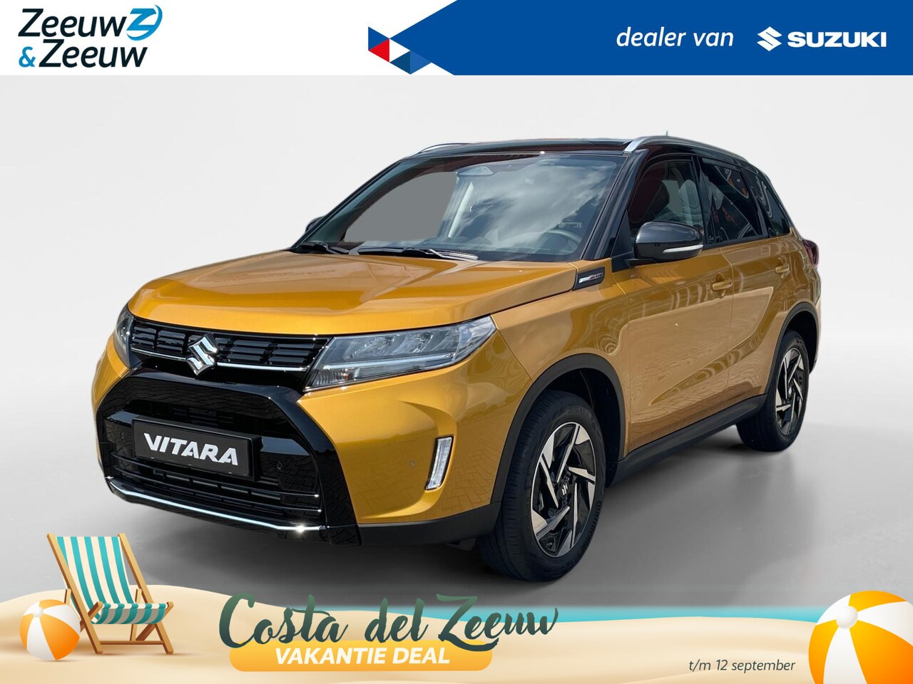 Suzuki Vitara - 1.4 Boosterjet Smart Hybrid Style automaat | €1500.- korting | Hoge instap | Navigatie | A - AutoWereld.nl