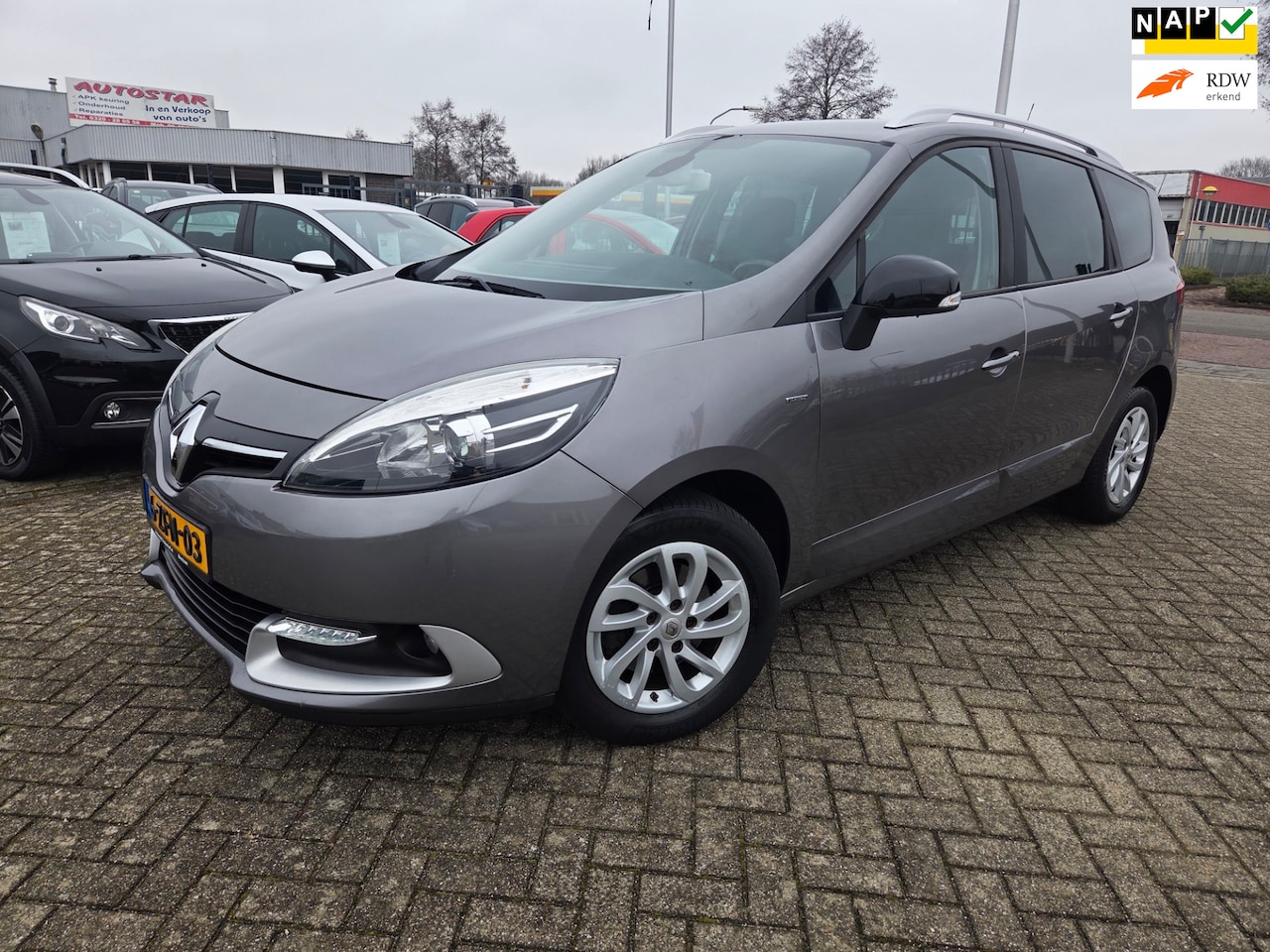 Renault Grand Scénic - 1.2 Limited/NAVI/CRUISCONT/TREKHAK - AutoWereld.nl