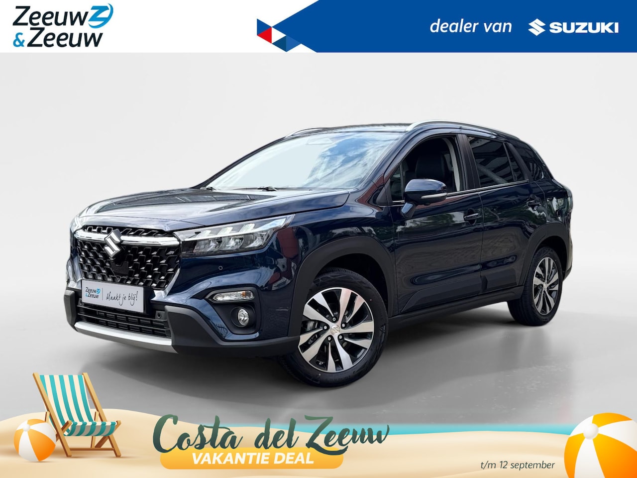 Suzuki S-Cross - 1.4 Boosterjet Style Smart Hybrid | 1.850 euro Korting | Android Auto Apple Carplay | Adap - AutoWereld.nl
