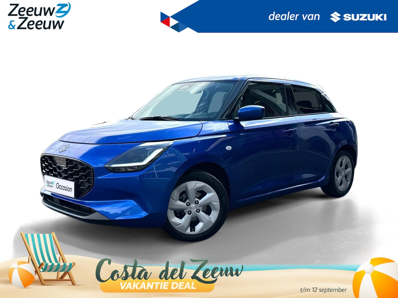 Suzuki Swift - 1.2 Select Smart Hybrid | Stoelverwarming | €2200 inruilpremie op voorraadmodellen! | - AutoWereld.nl