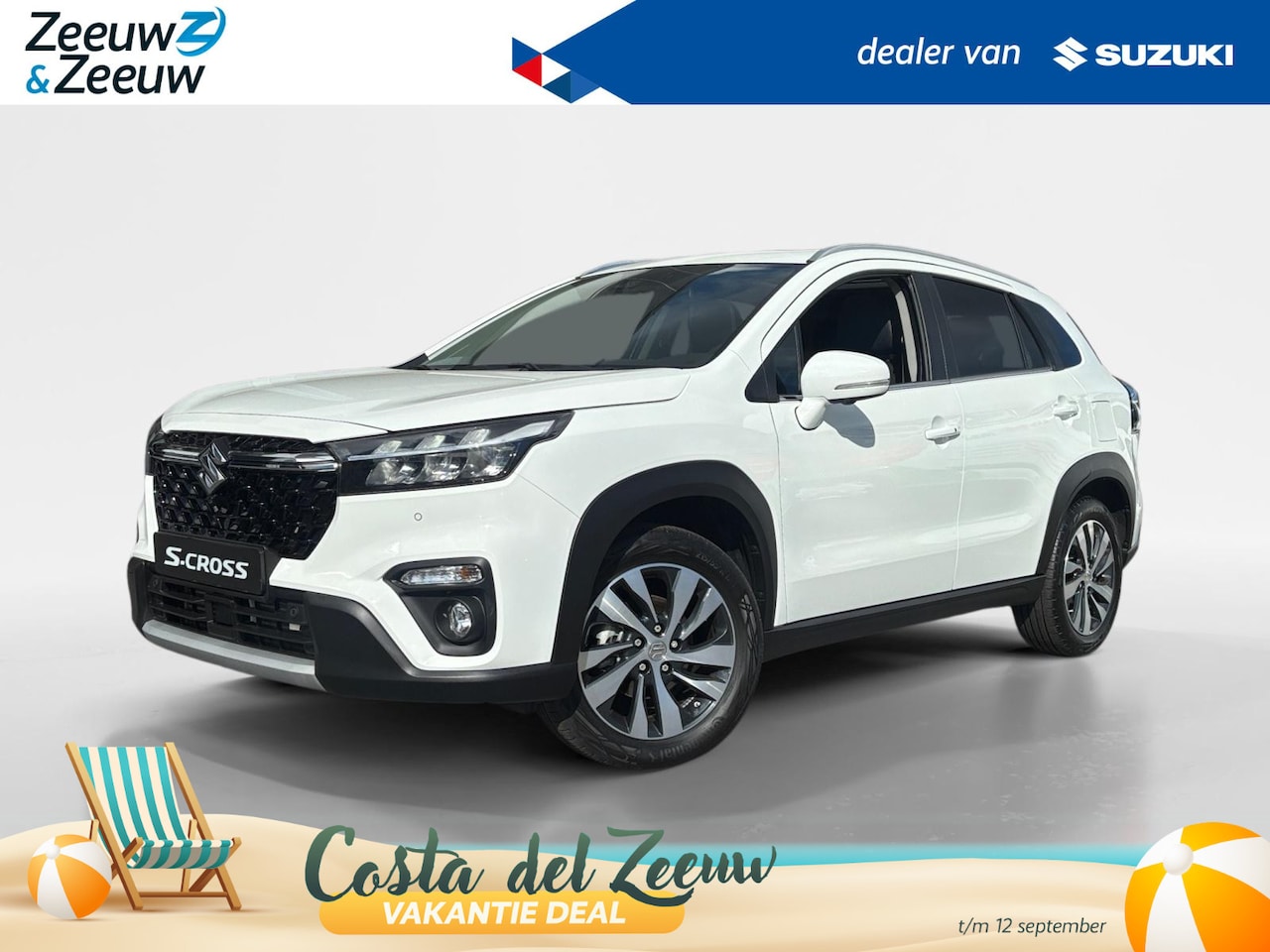 Suzuki S-Cross - 1.4 Boosterjet Style Hybrid | €1850.- korting | 17inch lichtmetalen velgen | 360camera | N - AutoWereld.nl