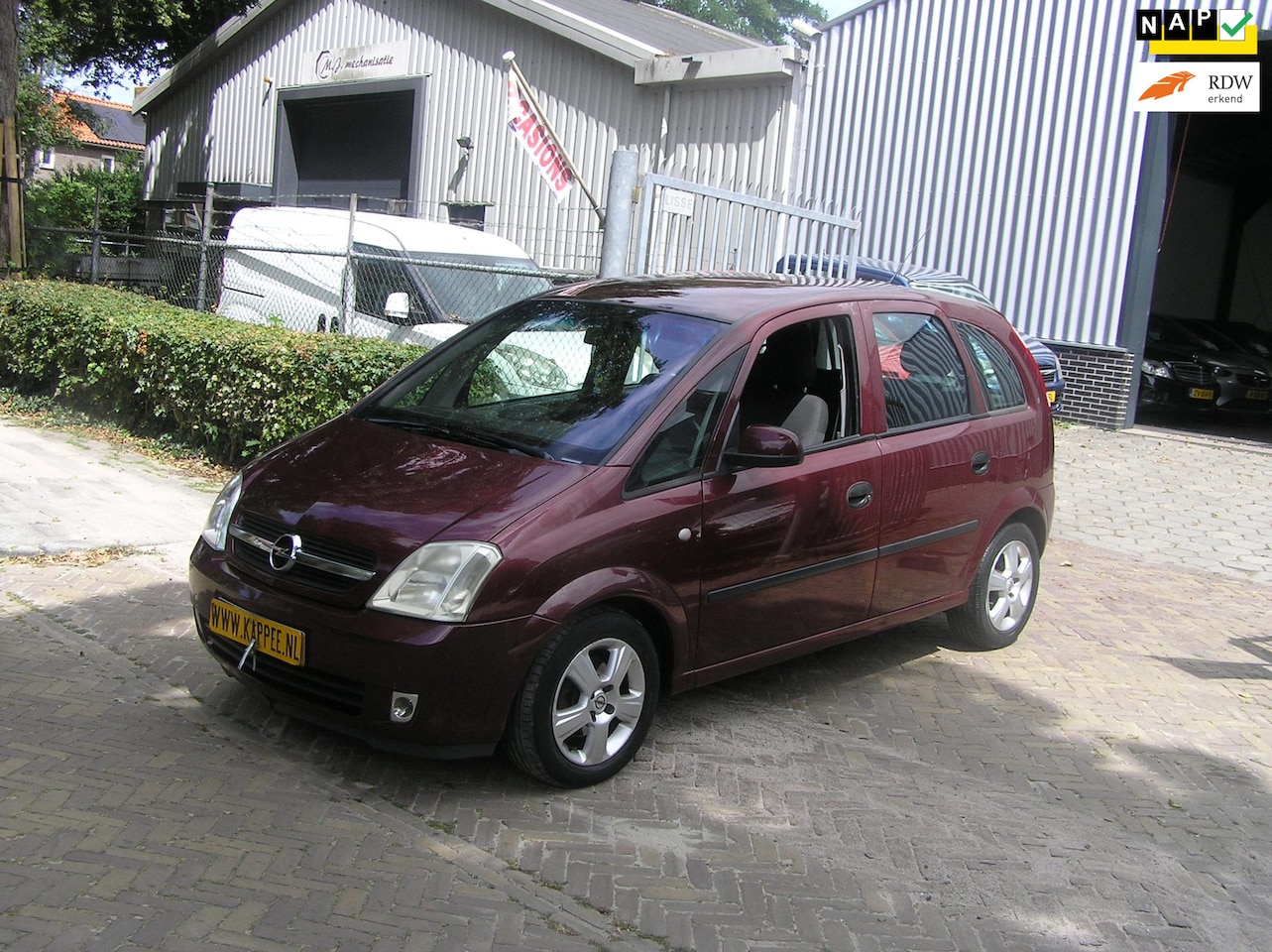 Opel Meriva - 1.6 Maxx airco nieuwe apk - AutoWereld.nl