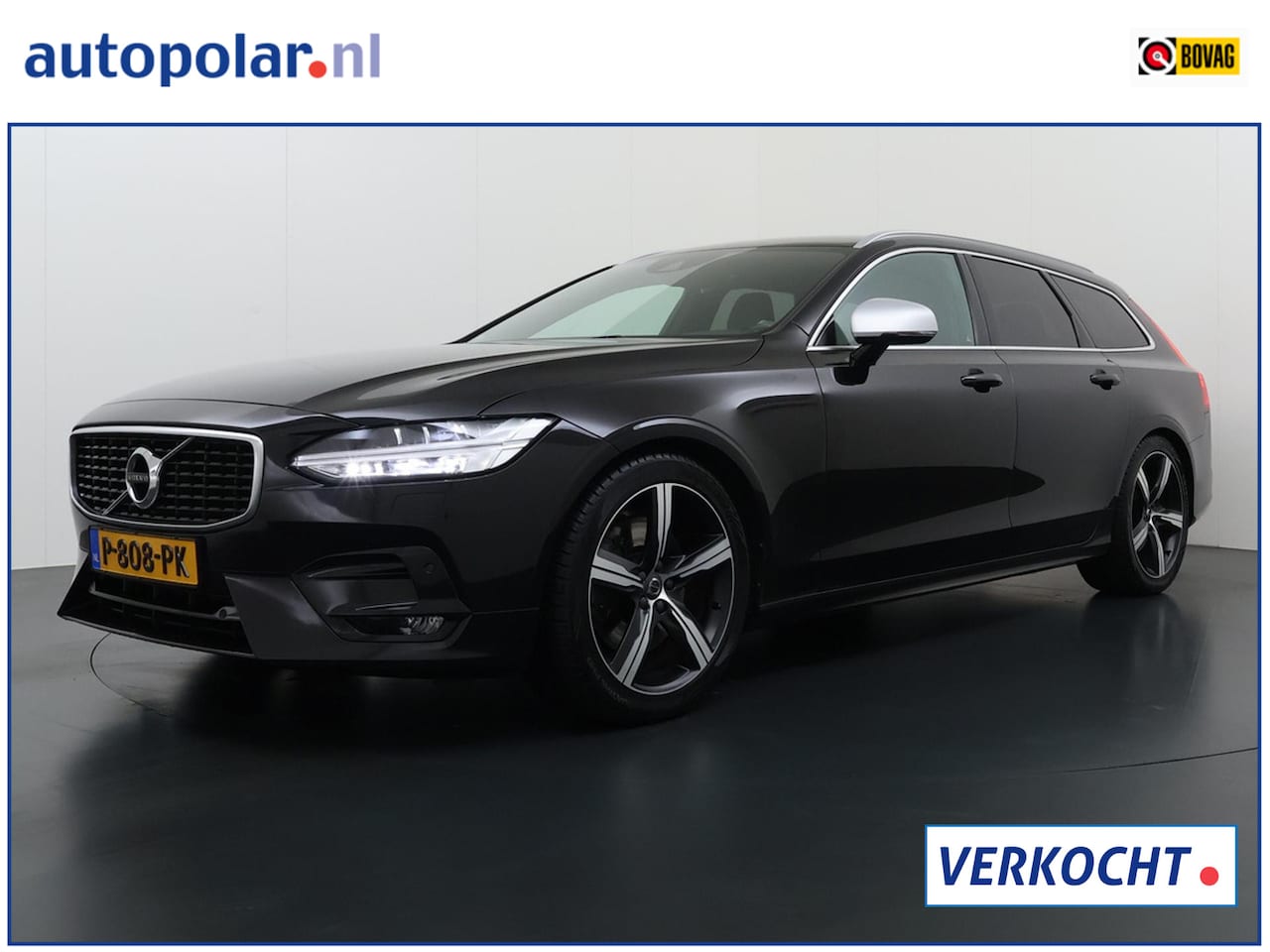 Volvo V90 - 2.0 T4 R-Design Trekhaak/AdaptiveCruise/BLIS etc. - AutoWereld.nl