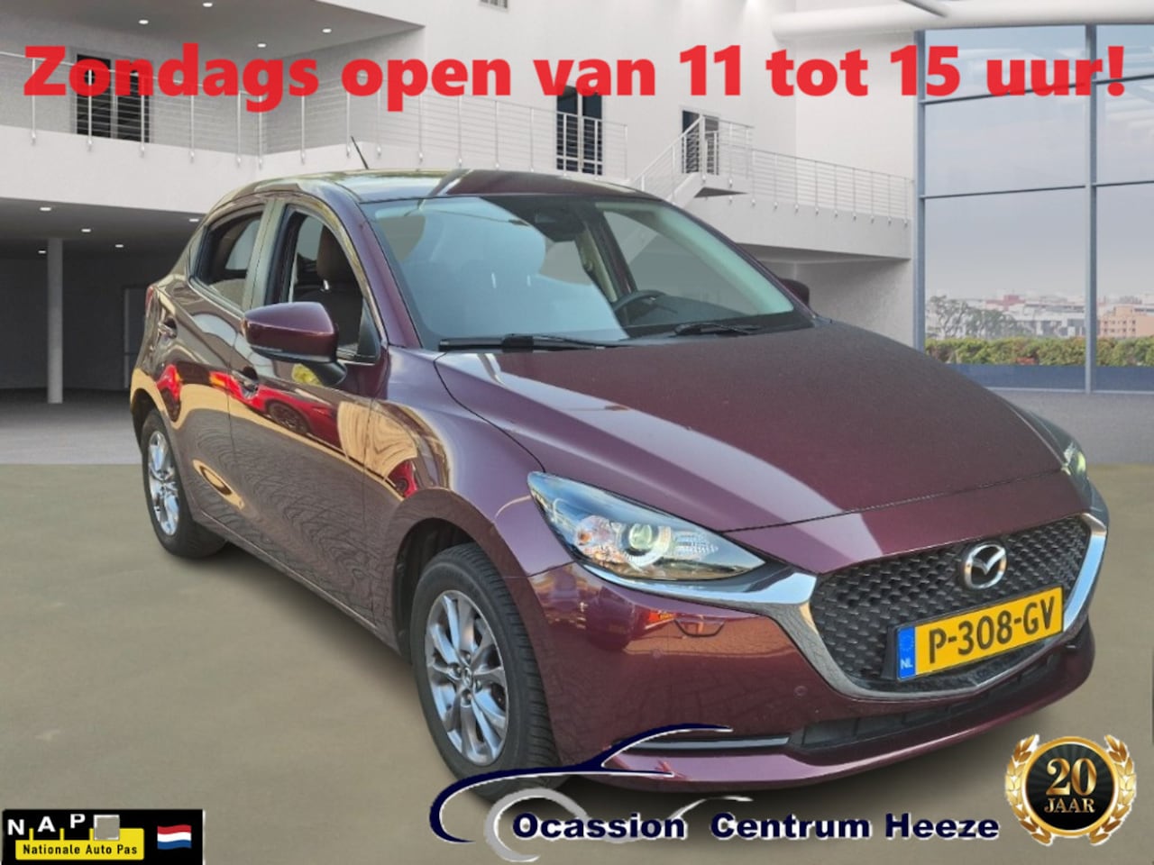 Mazda 2 - 1.5 Skyactiv-G 1.5 Skyactiv-G, Carplay! Lm Velgen! Apk 3-2028! VERWACHT!! - AutoWereld.nl