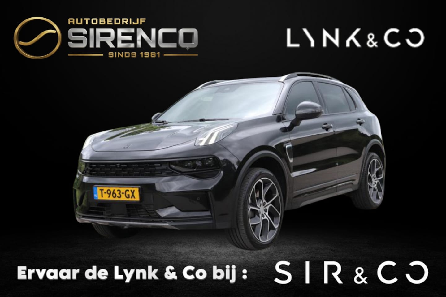 Lynk & Co 01 - 1.5 | ALL BLACK| 360 camera met 3d view | panodak | stoelverwarming |Android auto & Apple - AutoWereld.nl
