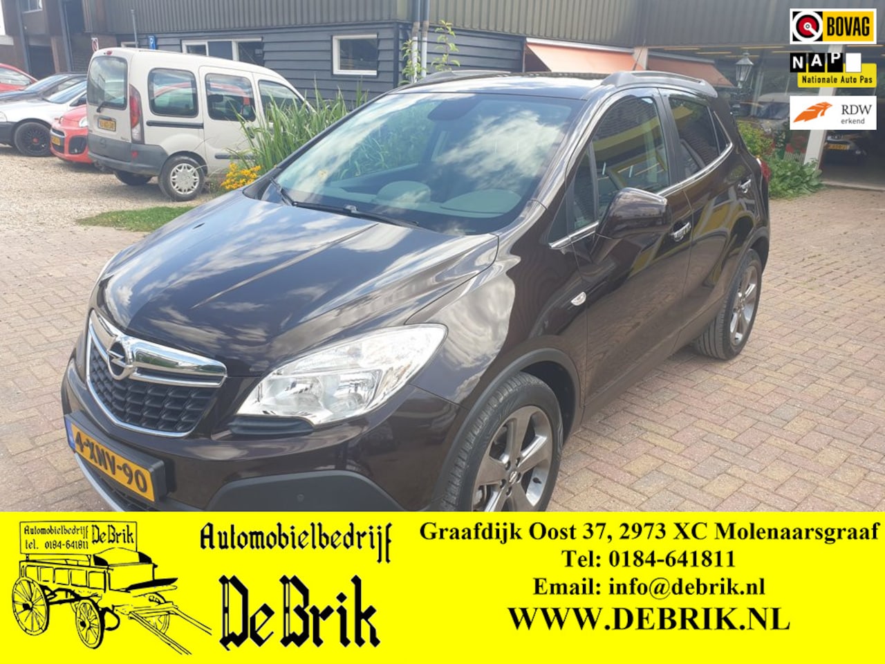 Opel Mokka - 1.4 T Cosmo AUTOMAAT, TREKHAAK - AutoWereld.nl