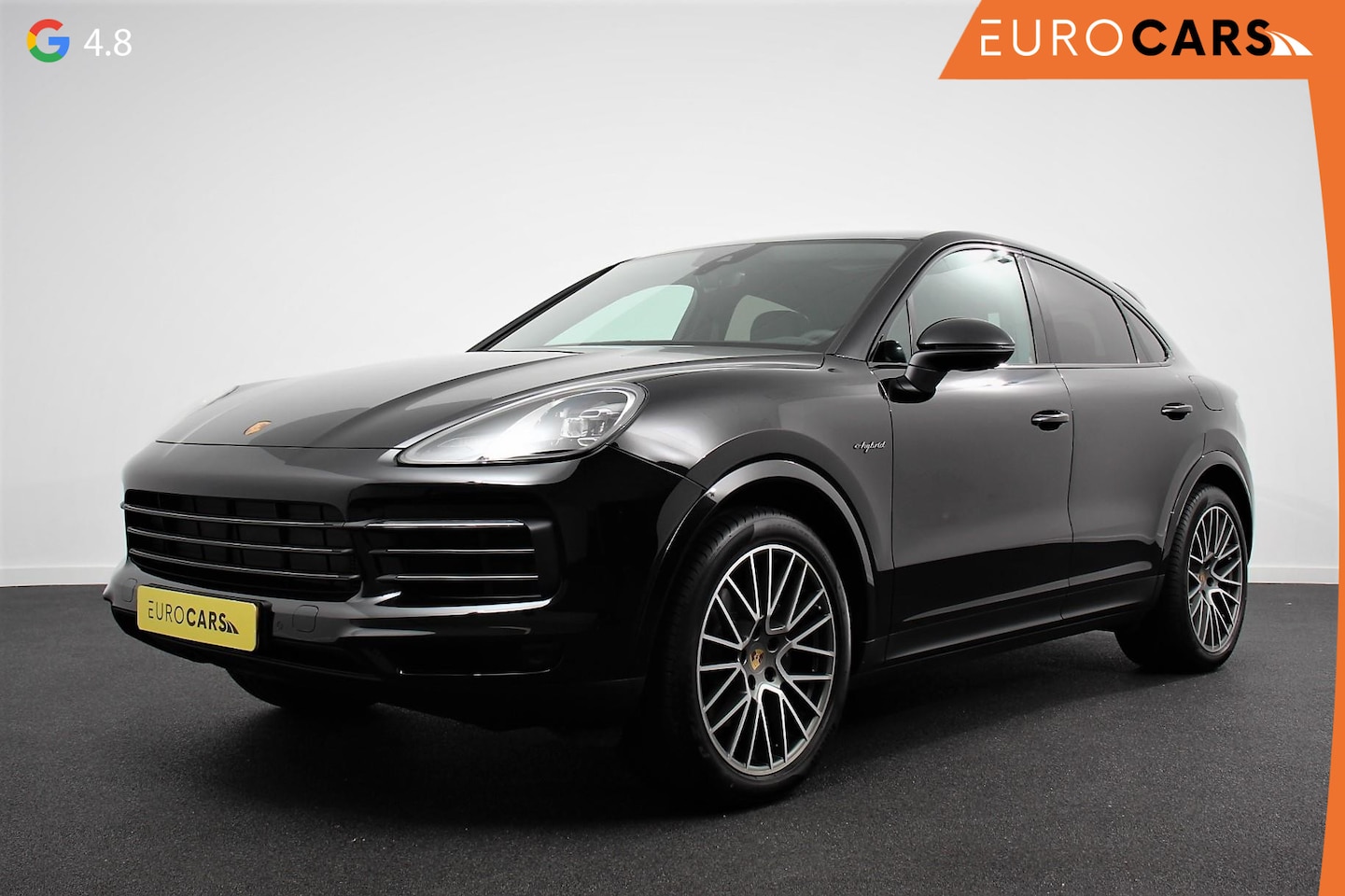 Porsche Cayenne Coupé - 3.0 E-Hybrid 462pk Platinum Edition Luchtvering Leder Panoramadak Camera Navigatie Elektri - AutoWereld.nl