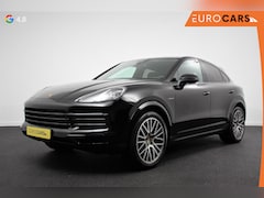 Porsche Cayenne Coupé - 3.0 E-Hybrid 462pk Platinum Edition DEMO Luchtvering Leder Panoramadak Camera Navigatie El